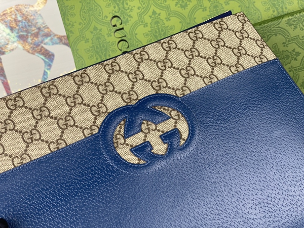 グッチ財布コピー角部分ディテール